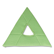 Unger Glass Cleaning Pads, 10.25" x 9", Green, 5/Pack (UNGSRPD1)