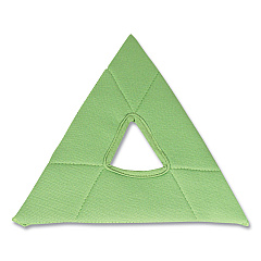 Unger Glass Cleaning Pads, 10.25" x 9", Green, 5/Pack (UNGSRPD1)