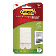 Command Damage-Free Hanging Picture Hanging Strip Pairs, Holds Up to 2.5 lb, Medium: 0.75" x 2.75", 4/Pack (70006903648)