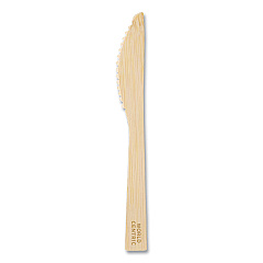 World Centric Bamboo Cutlery, Knife, 6.7", Natural, 2,000/Carton (WORKNBB67)