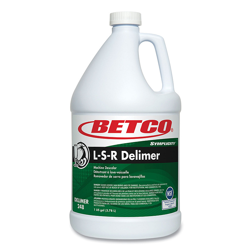 Betco L S R Delimer, Floral Scent, 1 gal Bottle, 4/Carton (BET2480400)