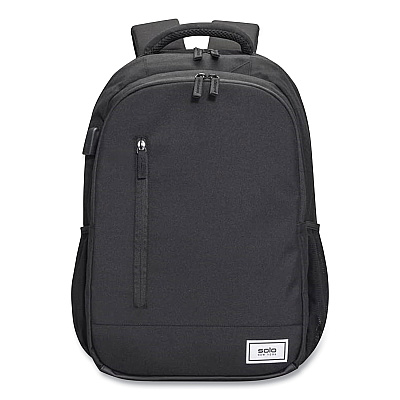 Solo Re:Define Laptop Backpack, 15.6, 12.25 x 5.75 x 18.75, Black (USLUBN7084)