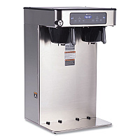 BUNN ICB Infusion Series Twin Tall Coffee Brewer, 51 Cups, Silver/Black (BUN532000101)
