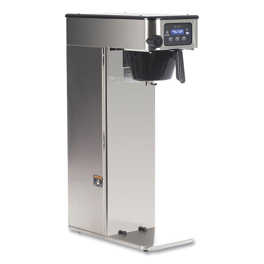 BUNN ICB Infusion Series Coffee Brewer, 38 Cups, Silver/Black (BUN531000101)