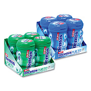Mentos Pure Fresh Gum Variety Pack, Fresh Mint/Spearmint, 50 Pieces/Bottle, 8 Bottles/Carton (GRR60000727)