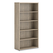 HON 10500 Series Laminate Bookcase, Five Shelves, 36" x 13" x 71", Kingswood Walnut (HON105535LKI1)