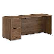 HON 10500 Series Full-Height Left Pedestal Credenza, 72" x 24" x 29.5", Pinnacle (HON105904LPINC)