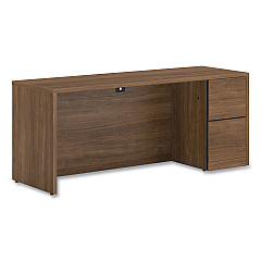 HON 10500 Series Full-Height Right Pedestal Credenza, 72" x 24" x 29.5", Pinnacle (HON105903RPINC)