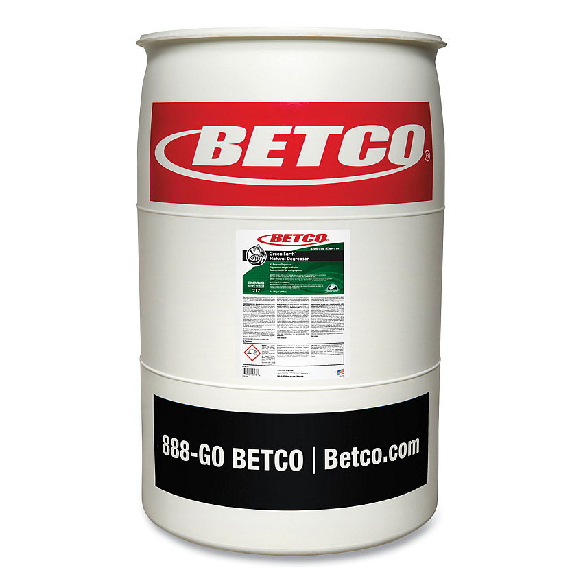 Betco Green Earth Natural Degreaser, Mild Scent, 55 gal Drum (BET2175500)