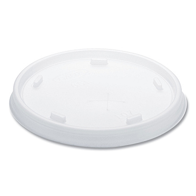 Dart Plastic Cold Cup Lids, Fits 8 oz to 9 oz Cups, Translucent, 100 Pack, 10 Packs/Carton (DCC8SL)