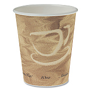 Solo Single Sided Poly Paper Hot Cups, 10 oz, Mistique Design, 50/Bag, 20 Bags/Carton (SCC370MS)