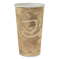 Solo Single Sided Poly Paper Hot Cups, 20 oz, Mistique Design, 40/Bag, 15 Bags/Carton (SCC420MS)