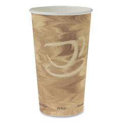 Solo Single Sided Poly Paper Hot Cups, 20 oz, Mistique Design, 40/Bag, 15 Bags/Carton (SCC420MS)