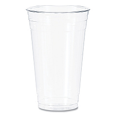 Dart Ultra Clear PET Cold Cups, 24 oz, Clear, 50/Sleeve, 12 Sleeves/Carton (DCCTD24)