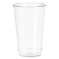 Dart Ultra Clear PETE Cold Cups, 20 oz, Clear, 50/Sleeve, 20 Sleeves/Carton (DCCTN20)