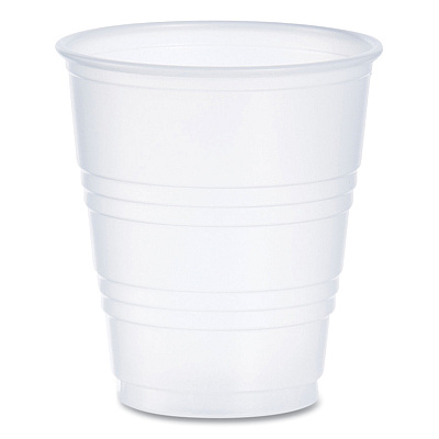 Dart High-Impact Polystyrene Cold Cups, 5 oz, Translucent, 100/Pack (DCCY5PK)