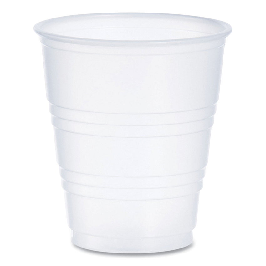 Dart High-Impact Polystyrene Cold Cups, 5 oz, Translucent, 100/Pack (DCCY5PK)