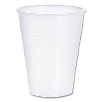 Dart High-Impact Polystyrene Cold Cups, 9 oz, Translucent, 100 Cups/Sleeve, 25 Sleeves/Carton (DCCY9CT)