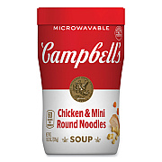 Campbells Soup On The Go Chicken with Mini Noodles, 10.75 oz Cup, 8/Carton (GRR35100007)