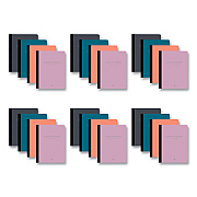 Roaring Spring Poly Flex Composition Notebook, Med/College Rule, Assorted Cover, (70) 9.75 x 7.5 Sheets, 24/Carton (ROA77294CS)