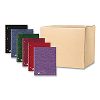 Roaring Spring Stasher Wirebound Notebooks, 1-Subject, Narrow Rule, Randomly Assorted Cover, (100) 11 x 9 Sheets, 24/Carton (ROA11097CS)