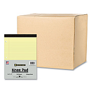 Roaring Spring Stiff-Back Pad, Medium/College Rule, 100 Canary 8.5 x 11 Sheets, 36/Carton (ROA95284CS)
