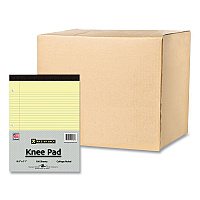 Roaring Spring Stiff-Back Pad, Medium/College Rule, 100 Canary 8.5 x 11 Sheets, 36/Carton (ROA95284CS)