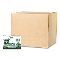 Roaring Spring Environotes Wirebound Recycled Index Cards, Narrow Rule, 3 x 5, White, 50 Cards, 24/Carton (ROA28335CS)