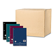 Roaring Spring Subject Wirebound Notebook, 3-Subject, Medium/College Rule, Assorted Cover, (120) 10.5 x 8 Sheets, 24/Carton (ROA10359CS)
