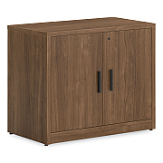 HON 10500 Series Storage Cabinet with Doors, Two Shelves, 36" x 20" x 29.5", Pinnacle (HON105291PINC)