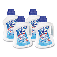 LYSOL Laundry Sanitizer, Liquid, Crisp Linen, 90 oz, 4/Carton (RAC95872)