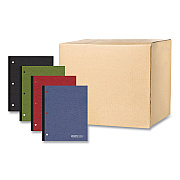 Roaring Spring Earthtones Wireless 1 Subject Notebook, Medium/College Rule, Randomly Assorted Covers, (70) 11 x 8.5 Sheets, 24/Carton (ROA20198CS)