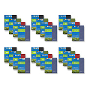 Roaring Spring Earthtones BioBased 1 Subject Notebook, Medium/College Rule, Randomly Assorted Covers, (80) 11 x 9 Sheets, 24/Carton (ROA13362CS)