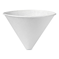 Solo Bare Eco-Forward Treated Paper Funnel Cups, ProPlanet Seal, 6 oz, 250/Bag, 10/Carton (SCC6SRX)
