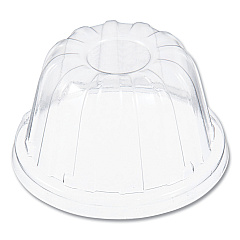 Dart D-T Sundae/Cold Cup Lids, Fits 6, 8, 12 oz Foam Cups, Clear, 50/Pack, 20 Packs/Carton (DCC12HDLC)