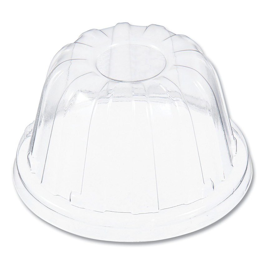 Dart D-T Sundae/Cold Cup Lids, Fits 6, 8, 12 oz Foam Cups, Clear, 50/Pack, 20 Packs/Carton (DCC12HDLC)