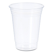 Dart Conex ClearPro Plastic Cold Cups, Plastic, 16 oz, Clear, 50/Pack, 20 Packs/Carton (DCC16PX)