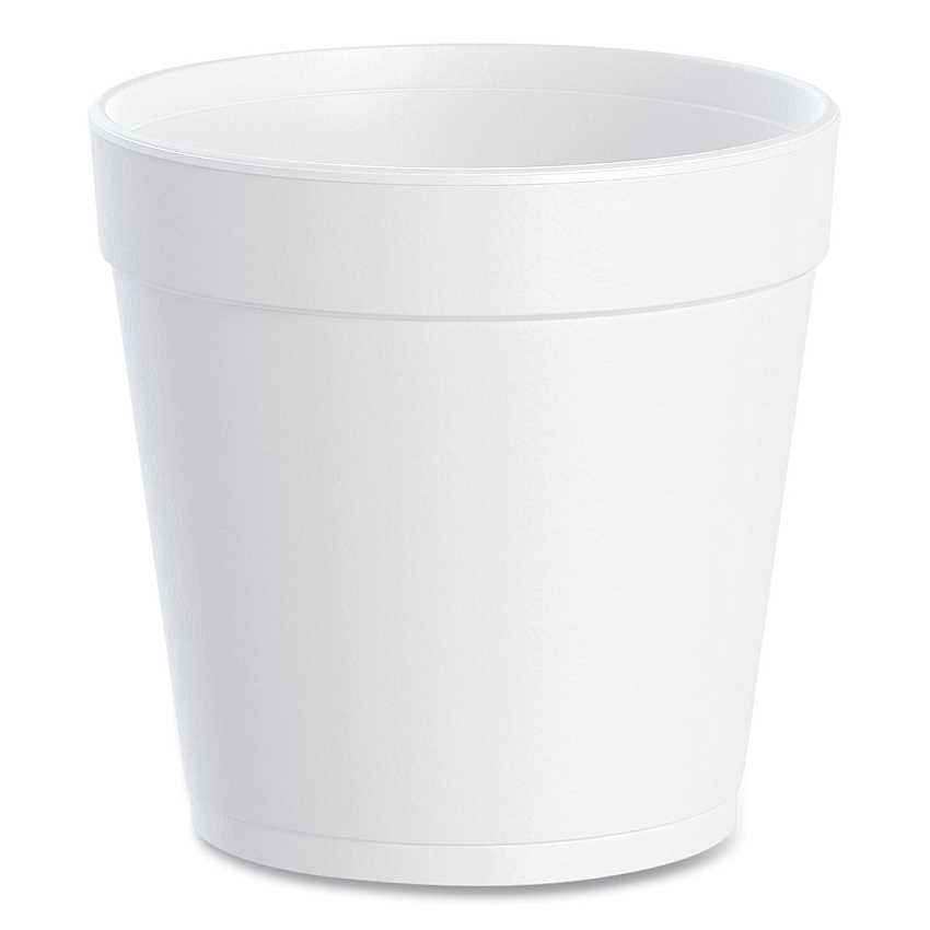 Dart Foam Containers, 32 oz, White, 25/Bag, 20 Bags/Carton (DCC32MJ48)