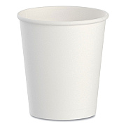 Solo White Paper Water Cups, ProPlanet Seal, 3 oz, 100/Bag, 50 Bags/Carton (SCC44CT)