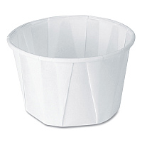 Solo Paper Portion Cups, ProPlanet Seal, 2 oz, White, 250/Bag, 20 Bags/Carton (SCC200)