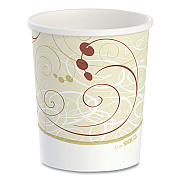 Solo Flexstyle Double Poly Paper Containers, 32 oz, Symphony Design, Paper, 25/Pack, 20 Packs/Carton (SCCH4325SYM)