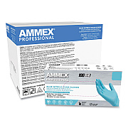 AMMEX Professional Nitrile Exam Gloves, Powder-Free, 3 mil, X-Large, Light Blue, 100/Box, 10 Boxes/Carton (AXCAPFN48100CT)