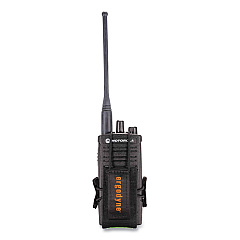 ergodyne Squids 3772 Radio Holster Trap, Large, 1.5 x 2 x 5, Polyester, Black (EGO19773)