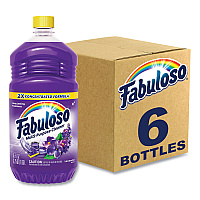 Fabuloso Multi-use Cleaner, Lavender Scent, 56 oz Bottle (CPC53041CT)