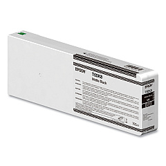 Epson T55K800 (T55K) UltraChrome HD Ink, 700 mL, Matte Black