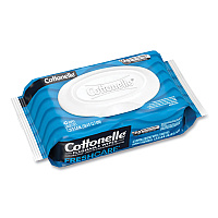 Cottonelle Fresh Care Flushable Cleansing Cloths, 1-Ply, 3.75 x 5.5, White, 42/Pack (44932PK)
