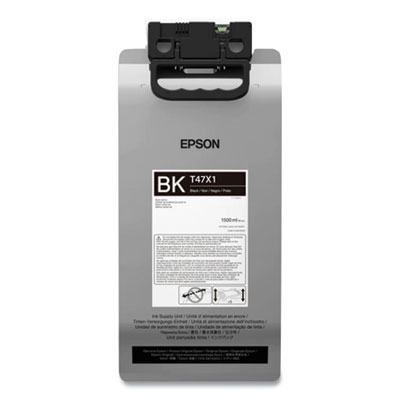 Epson T47X12N (T47X) UltraChrome DG Ink, 1.5 L, Black