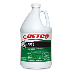 Betco AF79 Disinfectant Cleaner, Citrus Scent, 1 gal Bottle, 4/Carton (BET790400)