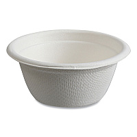 Eco-Products Vanguard Renewable and Compostable Sugarcane Portion Cups, 2 oz, White, 2,500/Carton (ECOEPSPC2NFA)