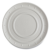 Eco-Products Vanguard Molded Fiber Pizza Tray, 16" dia, White, Sugarcane, 50/Carton (ECOEPSCPTR16NFA)
